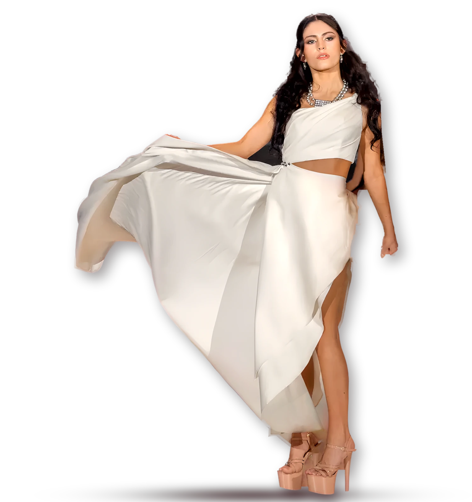 Look de Alejandra Hernández en la tercera edición de Chile Fashion Week